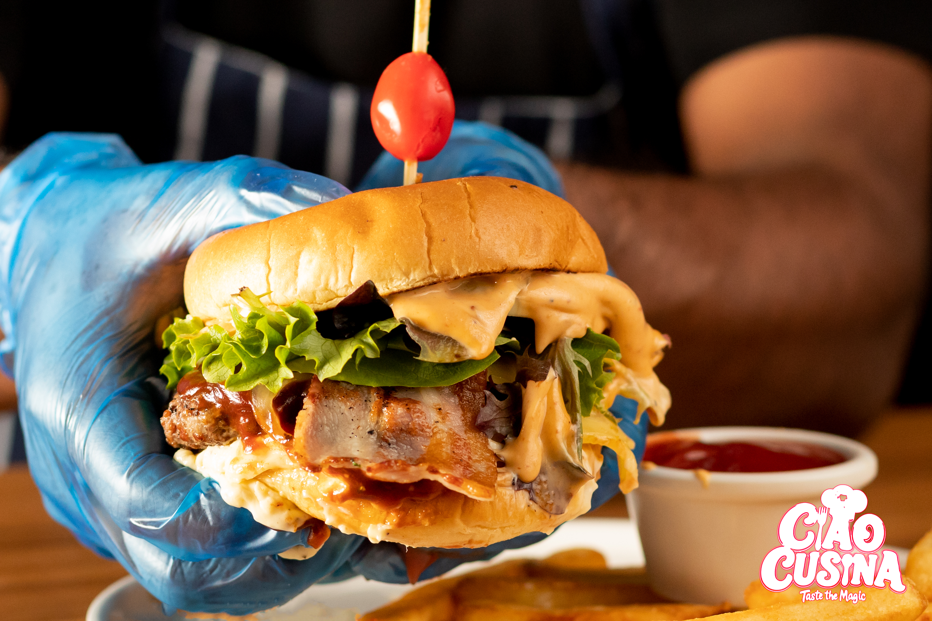 Sandwich and grazing platter